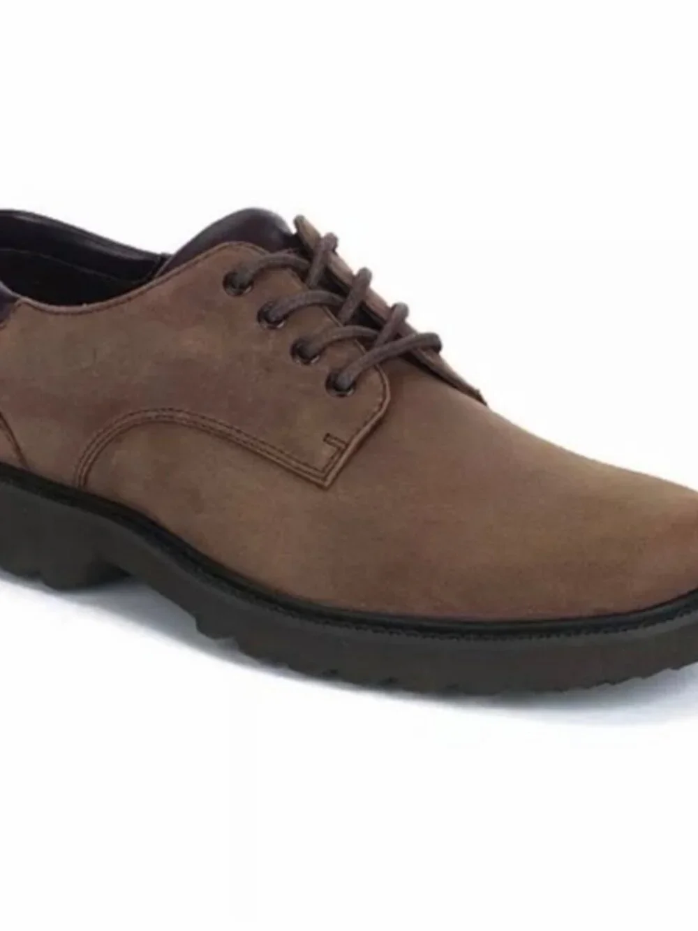Timberland Men’s Size 10 Brown Leather Oxford Casual Shoes Lace Up
